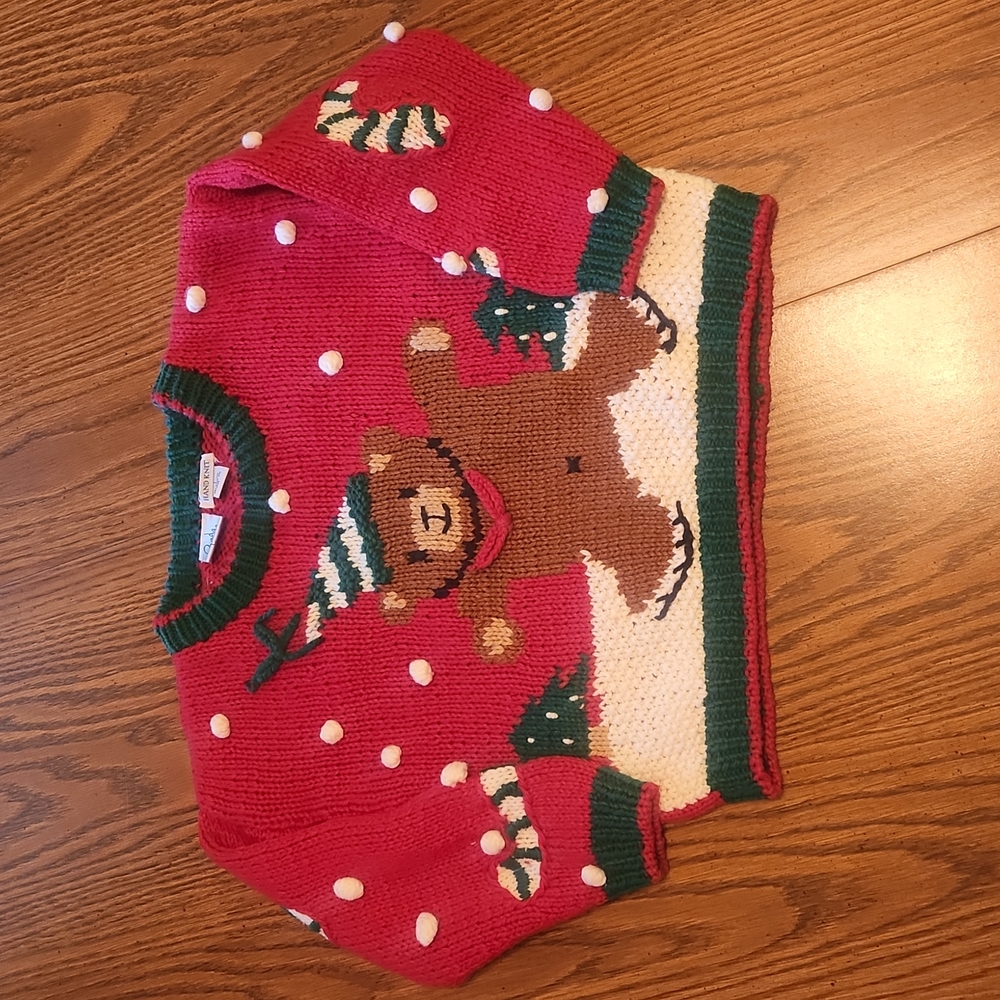 Badge Girls Christmas Sweater
